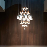 CelestialGlow Light - Modern Glaspendelarmatur Carvallo