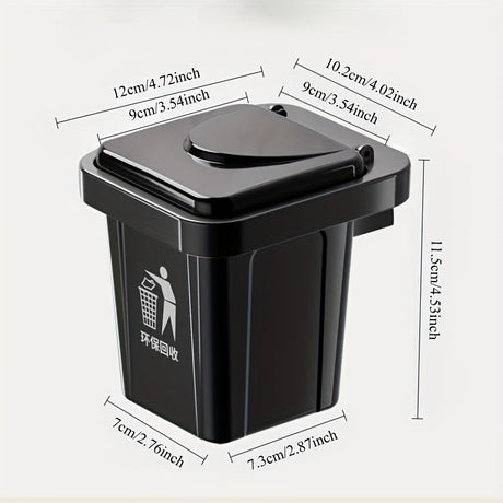 SmokeVault - Väggmonterad askkopp i rostfritt stål – Väderbeständig mini-askbehållare med fällbart lock MILA Sverige