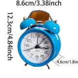 Tidlös Echo Elegant Klassisk Väckarklocka med Nattlampa Carvallo