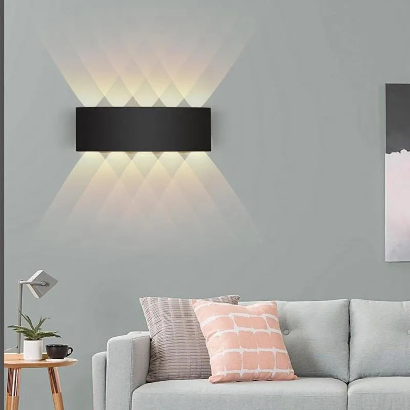 Vägglampa Modern Vit LED Vattentålig Lampa Carvallo