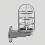 Carvallo - Industriell burvägglampa med genomskinlig glasarmatur Carvallo