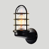 Carvallo - Industriell burvägglampa med genomskinlig glasarmatur Carvallo