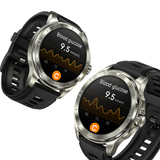 Smartwatch Hälsotracker Glukosmätare Klocka Carvallo