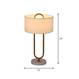 OvalLite – Modern bordslampa med elegant oval form och smal design Carvallo