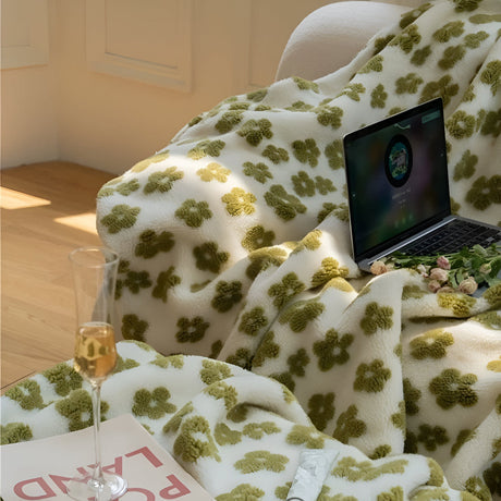 Naturens Vildblomma Lycka Filt Carvallo