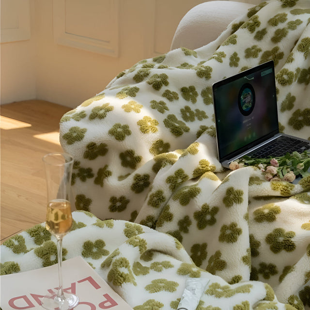 Naturens Vildblomma Lycka Filt Carvallo