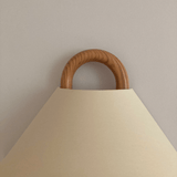 Vägglampa Modern Trä Tyg Sconcelampa Carvallo