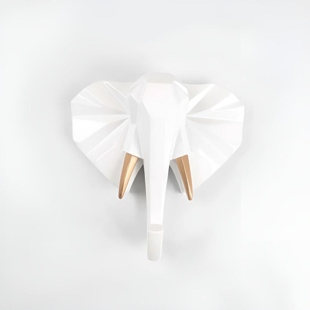 Dekorativ Djurhuvud Väggkrok – Snygg & Praktisk Organizer MILA Sverige