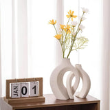 Unity Vase Duo | Modern Abstrakt Keramik Carvallo