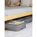 QuiltVault Bag - Sängförvaringsväska med stor kapacitet och tvåvägsdragkedja Carvallo