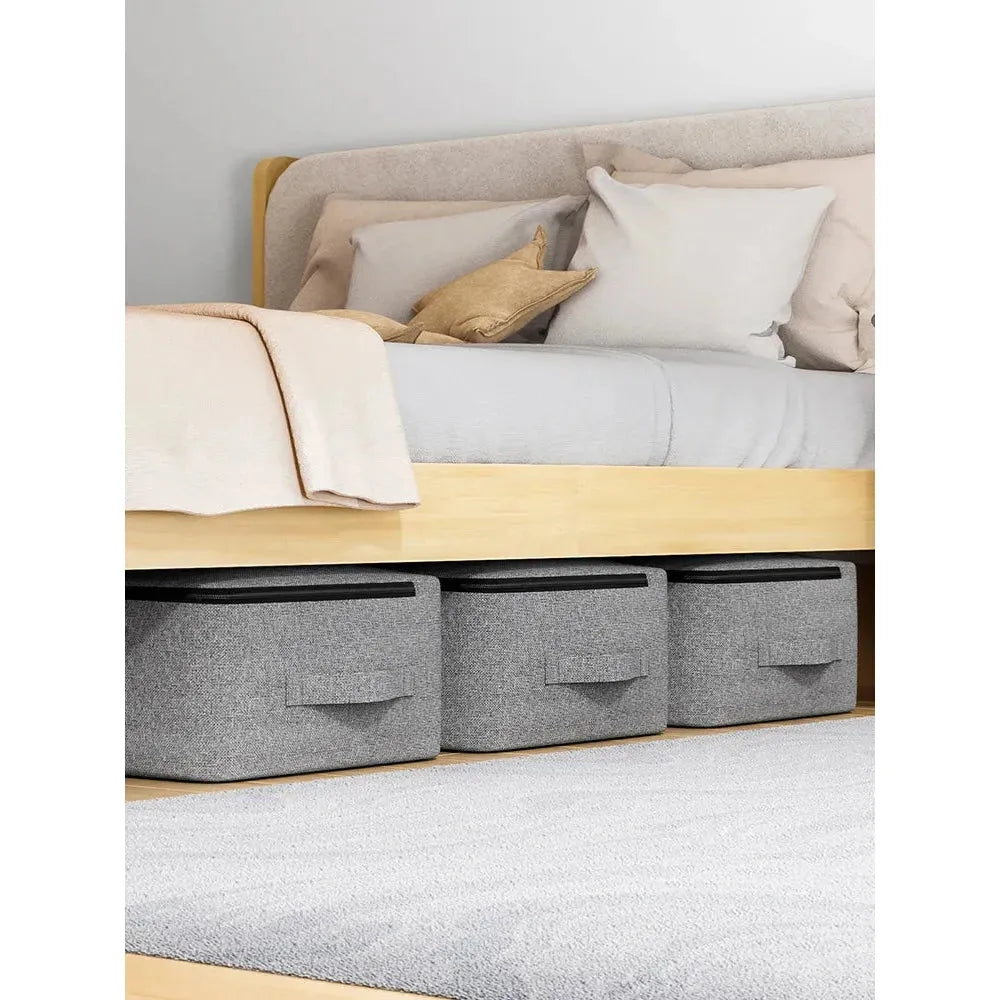 QuiltVault Bag - Sängförvaringsväska med stor kapacitet och tvåvägsdragkedja Carvallo