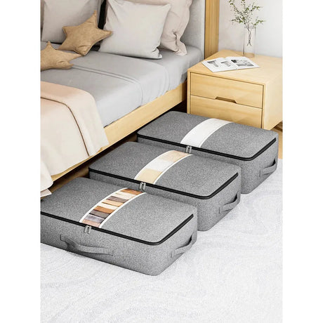 QuiltVault Bag - Sängförvaringsväska med stor kapacitet och tvåvägsdragkedja Carvallo