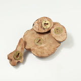 Carvallo - Förtrollande Gammalt Träansikte med 3D-Design Carvallo