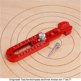 Carvallo - Cirkulär justerbar ritpass Carvallo