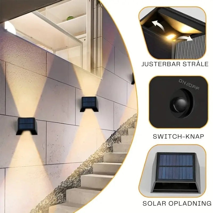 Carvallo - Trådlösa solcellslampor för fantastisk belysning i trädgården och utomhus Carvallo