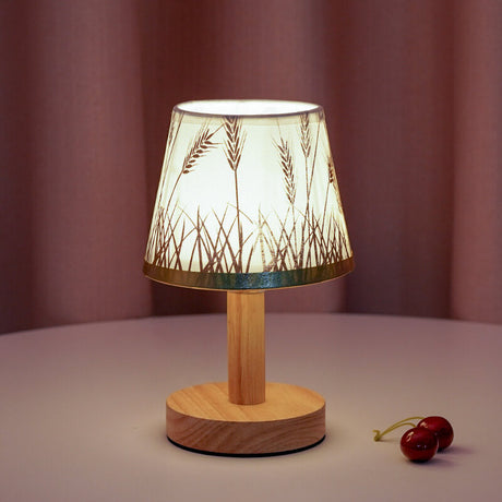 NordicGlow träbordslampa – tidlös design, justerbar atmosfär MILA Sverige