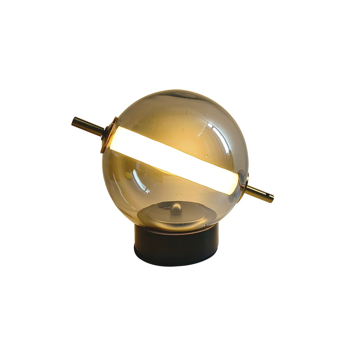 RetroGlass - Vintage Bordslampa med LED-belysning för Stämningsfulla Accentueringar Carvallo