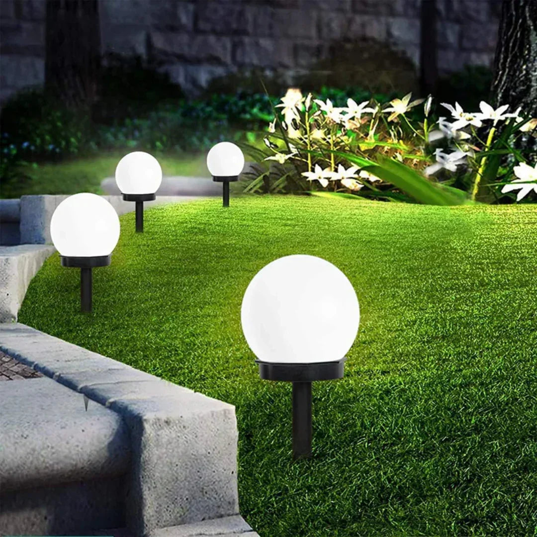 3-pack Vattentäta LED Solarlampor för trädgården Carvallo