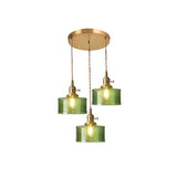 CrystalWave Light – Retro Kort Cylinder LED Hänglampa Carvallo