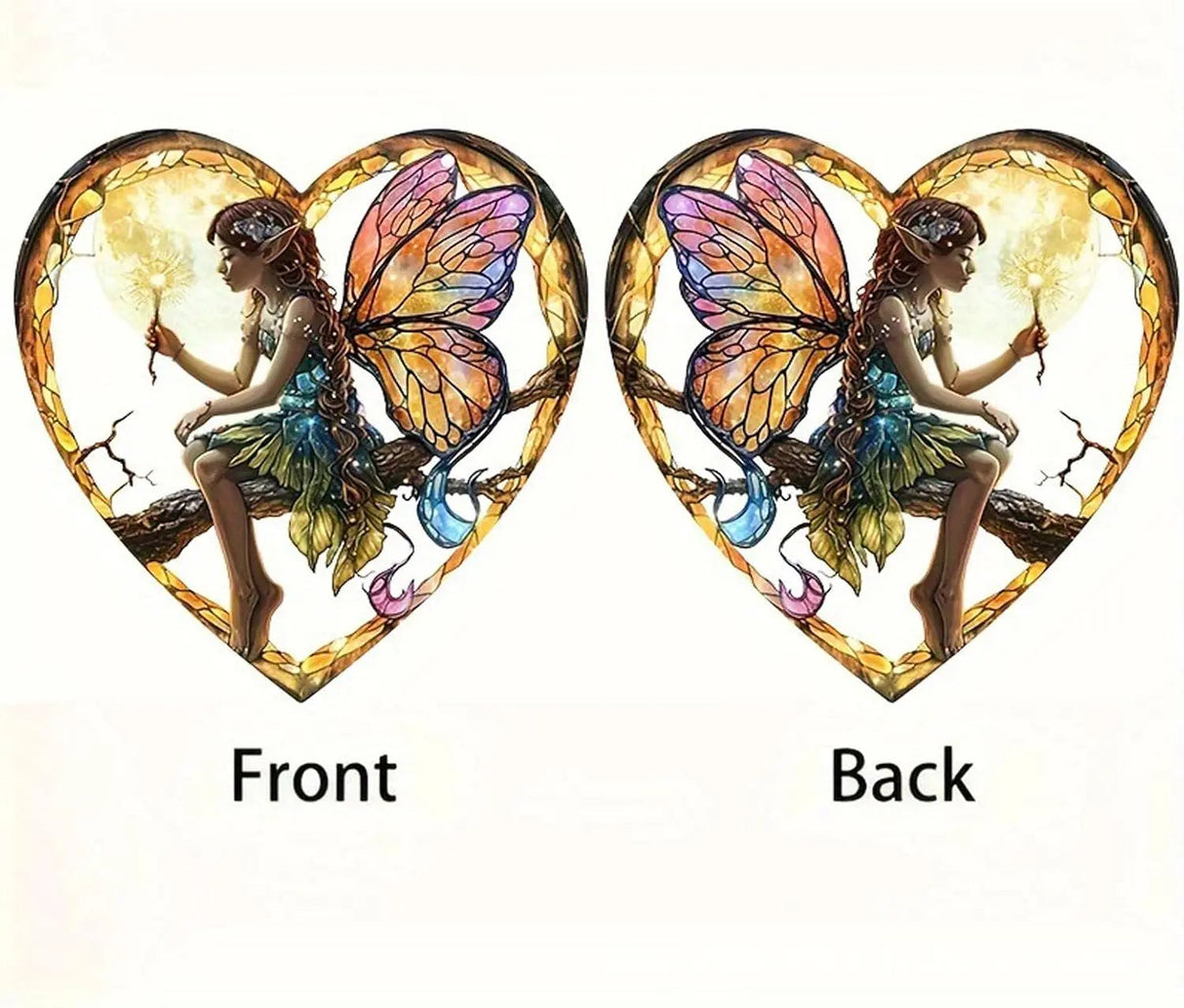 FairyGleam – Hjärtformad regnbågssolfångare med förtrollad prismadesign MILA Sverige