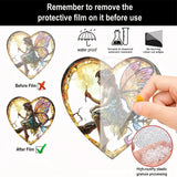 FairyGleam – Hjärtformad regnbågssolfångare med förtrollad prismadesign MILA Sverige