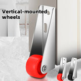 Kraftiga dörrhjul – justerbar rulle med långt monteringsfäste MILA Sverige