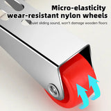 Kraftiga dörrhjul – justerbar rulle med långt monteringsfäste MILA Sverige