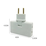 FlexiVolt – 180° svängbar 3-vägs uttagsadapter MILA Sverige