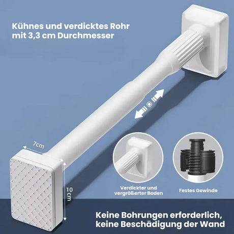 DryFold – Väggmonterad teleskopisk torkställning MILA Sverige