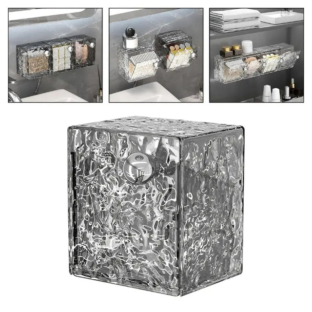 GripNest – Borrfri väggorganisatör med räfflad design MILA Sverige