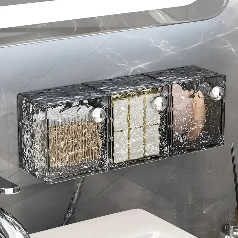 GripNest – Borrfri väggorganisatör med räfflad design MILA Sverige