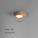 WoodAura - Valnöts Taklampa med LED Spotlight Carvallo