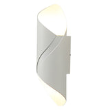 Vägglampa modern svart aluminium utomhus vägglampa Carvallo