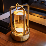 Bordslampa Kristallglas Uppladdningsbart Ljus Carvallo