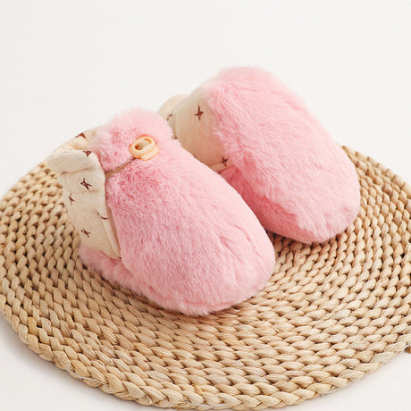 Carvallo - Baby Cartoon Plush Cotton Toddler Shoes Carvallo