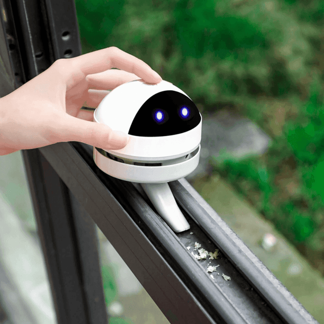 Kompakt Mini Bordsdammsugare – USB-laddningsbar Robot för Enkel Dammsugning Carvallo