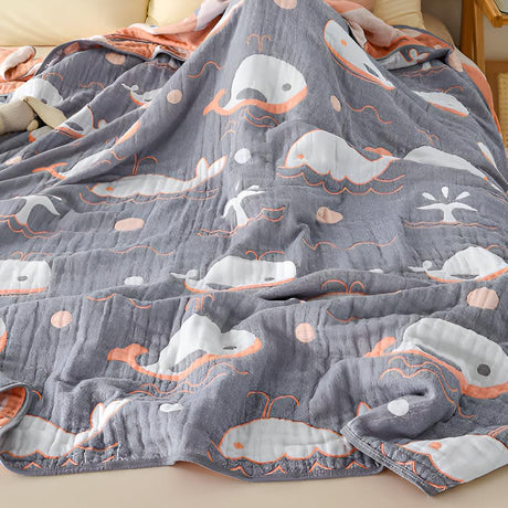 Ocean Dreams Valhaj Bomull Filt Carvallo