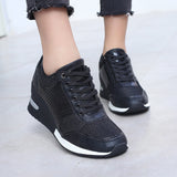 Women's Lace-Up Wedge Sneakers-Shoes for Men-Hemnix-Hemnix