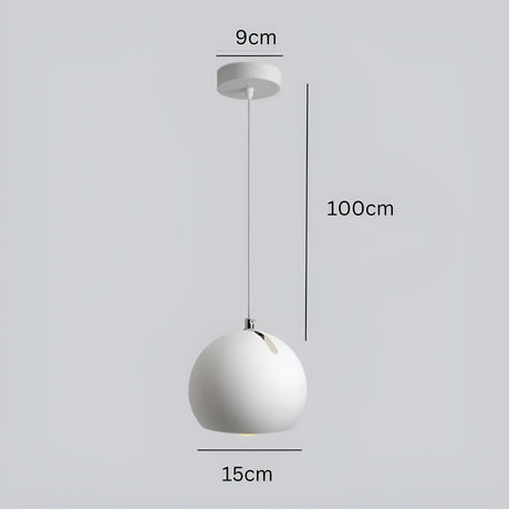 NordicBeam Light – Modern Glob LED Pendellampa Carvallo