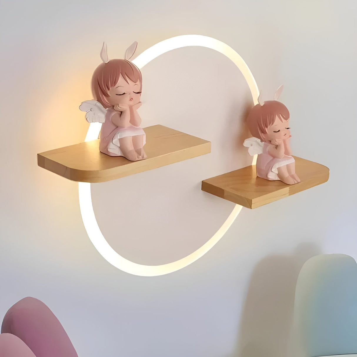 StarryCharm Light - Nordisk Kreativ LED Sänglampa för Barn Carvallo