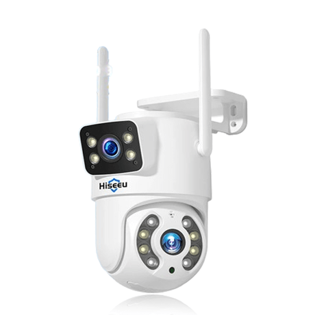 360° WiFi Övervakningskamera med Dubbla Linser | AI Människodetektion, Nattvision, IP66 & Mobilstyrning-Smarta Hem Kamera-BB-6MP Inget kort-Hemnix
