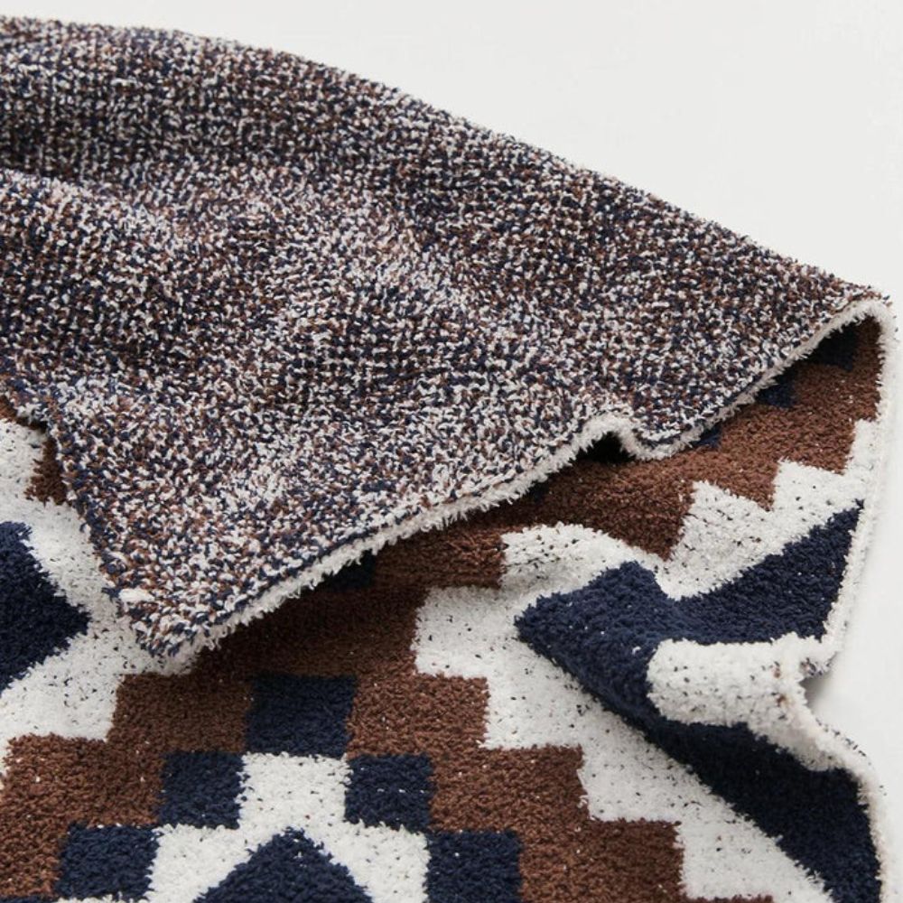 Sierra Peaks Stickad Filt Carvallo