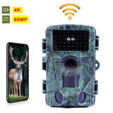 4K Ultra HD Jakt Trail Kamera med WIFI & Live Nattvision Streaming Carvallo