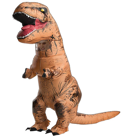 Uppblåsbar T-Rex Dinosaurie-Utklädnad-BB-Barn (110-149cm)-Hemnix