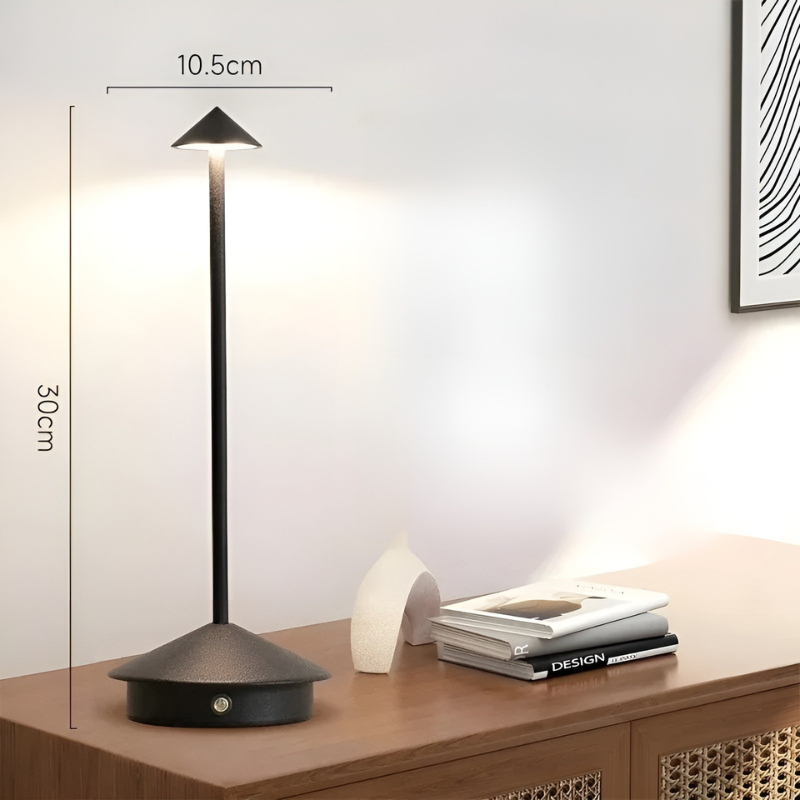 Bordslampa med USB Typ-C – Uppladdningsbar Ljus och Flexibel Belysning för Arbetsplats och Hem Carvallo