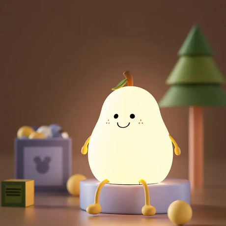 Multifärgad Frestad Päron Nattlampa-Lights-Hemnix-Hemnix