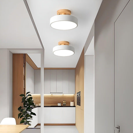 Norida Light - Rund Italiensk Design Taklampa Carvallo