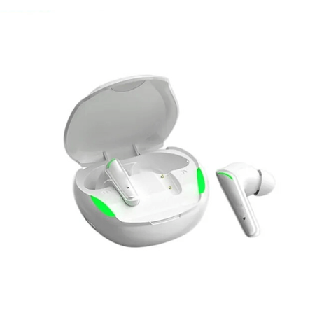 XT92 Trådlösa Ear Buds - In Ear - HiFi Ljud med Extrem Bas-headphone-BB-Vit-Hemnix