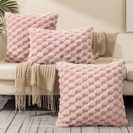 Mysigt Luxe Marshmallow kuddfodral – mjuk, plysch och elegant touch MILA Sverige