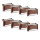 LED-Lampa för trapp/ staket-Kök-Fyndhallen-Brun-4 Pack-Hemnix